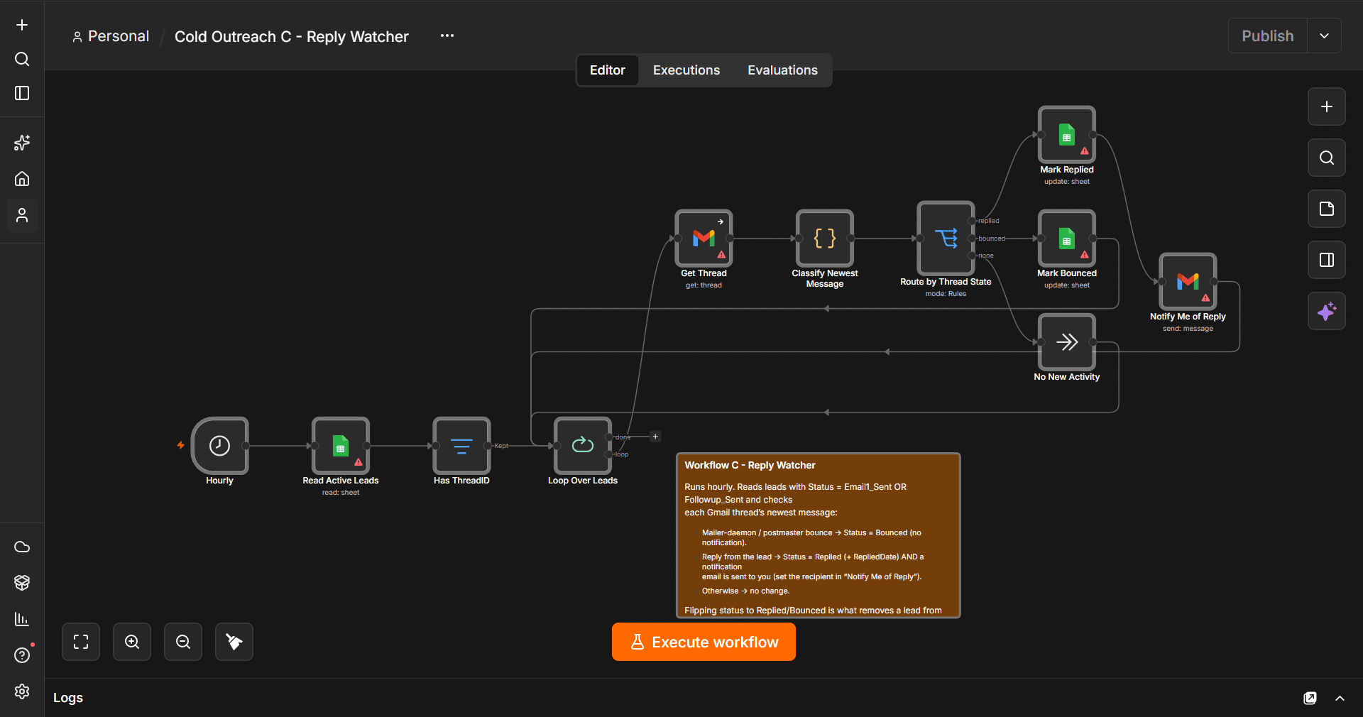 n8n reply detection workflow